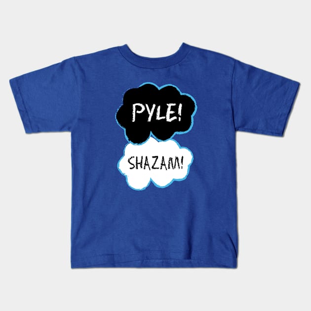 Pyle! Shazam! Kids T-Shirt by shellysom91